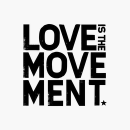 LOVE IS THE MOVEMENT logo