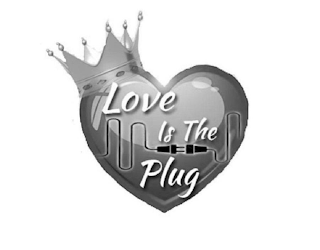LOVE IS THE PLUG logo