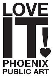 LOVE IT! PHOENIX PUBLIC ART logo