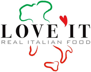 LOVE IT REAL ITALIAN FOOD logo