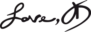 LOVE, JD logo