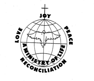LOVE JOY PEACE RECONCILIATION A MINISTRY OF LIFE logo