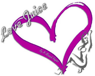 LOVE JUICE BY X-RATED VAPES logo