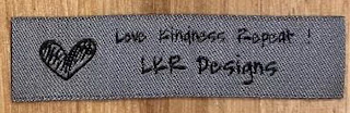 LOVE KINDNESS REPEAT! LKR DESIGNS logo