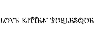 LOVE KITTEN BURLESQUE logo