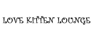 LOVE KITTEN LOUNGE logo