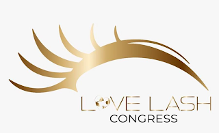 LOVE LASH CONGRESS logo