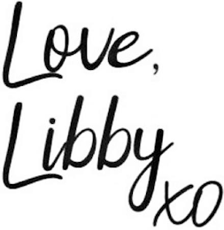 LOVE, LIBBY XO logo