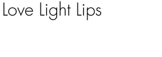 LOVE LIGHT LIPS logo