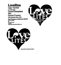 LOVE LITES logo