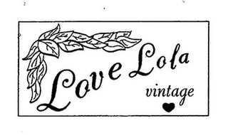 LOVE LOLA VINTAGE logo