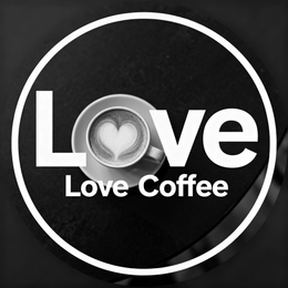 LOVE LOVE COFFEE logo