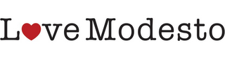LOVE MODESTO logo