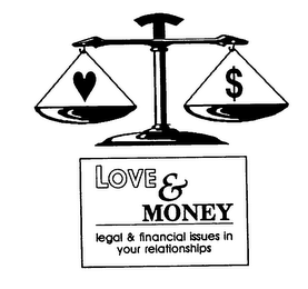 LOVE & MONEY LEGAL & FINANCIAL ISSUES IN YOUR RELATIONSHIPS logo