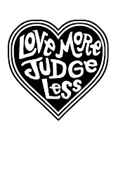 LOVE MORE JUDGE LESS logo