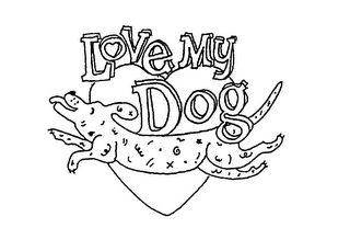LOVE MY DOG logo