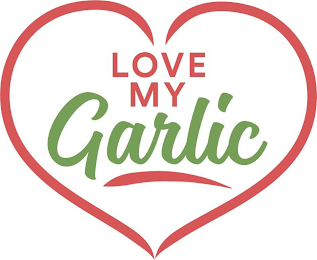LOVE MY GARLIC logo