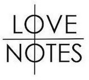 LOVE NOTES logo