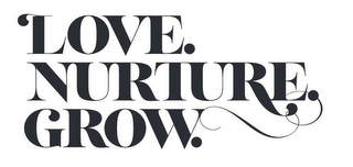 LOVE. NURTURE. GROW. logo