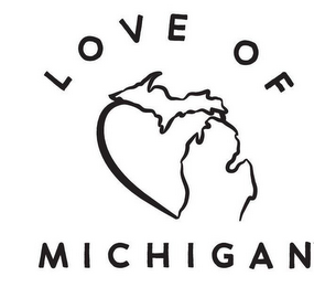 LOVE OF MICHIGAN logo