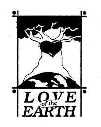 LOVE OF THE EARTH logo