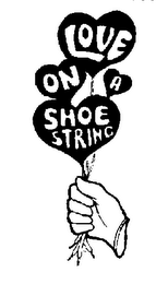 LOVE ON A SHOE STRING logo