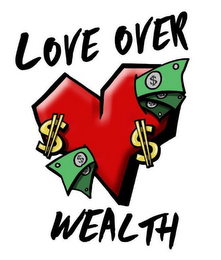 LOVE OVER WEALTH logo