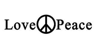 LOVE PEACE logo