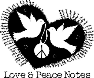 LOVE & PEACE NOTES logo