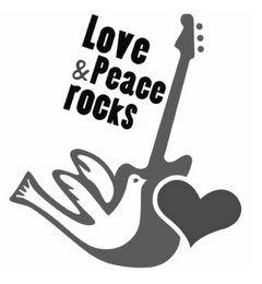 LOVE & PEACE ROCKS logo