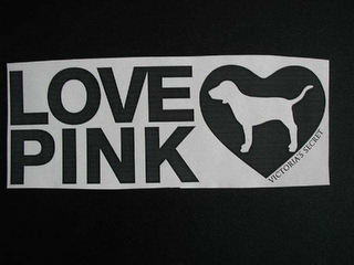 LOVE PINK VICTORIA'S SECRET logo