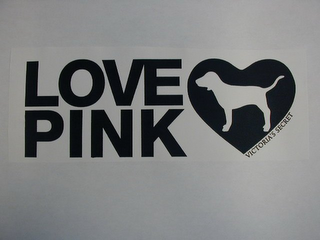 LOVE PINK VICTORIA'S SECRET logo