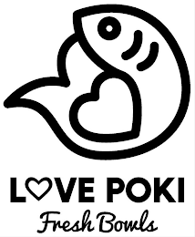 LOVE POKI FRESH BOWLS logo