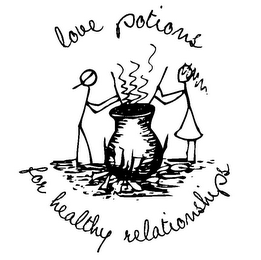LOVE POTIONS FOR HEALTHY RELATIONSHIPS logo