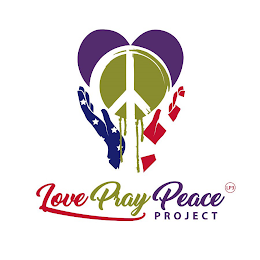 LOVE PRAY PEACE PROJECT LP3 logo