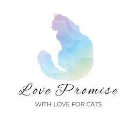 LOVE PROMISE WITH LOVE FOR CATS logo