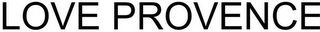 LOVE PROVENCE logo