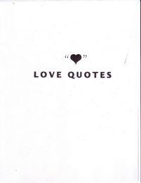 LOVE QUOTES logo