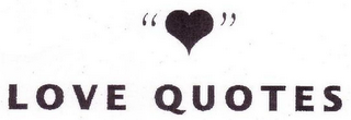 "LOVE QUOTES" logo