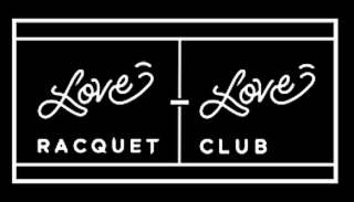 LOVE RACQUET LOVE CLUB logo