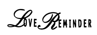 LOVE REMINDER logo