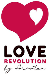 LOVE REVOLUTION BY ARANTXA logo