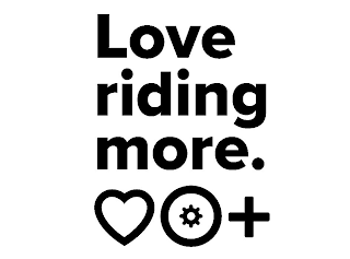 LOVE RIDING MORE. logo