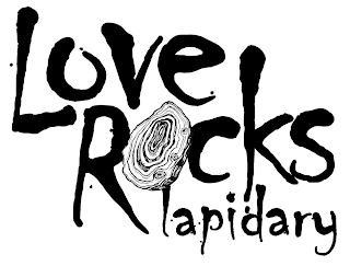 LOVE ROCKS LAPIDARY logo