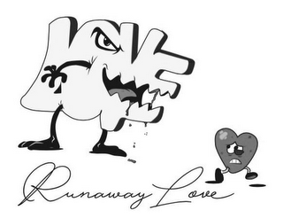 LOVE RUNAWAY LOVE logo