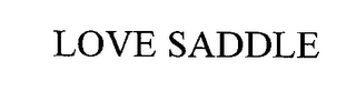 LOVE SADDLE logo