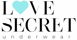 LOVE SECRET UNDERWEAR logo
