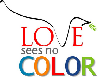 LOVE SEES NO COLOR logo