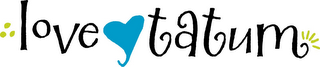 LOVE TATUM logo