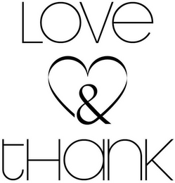 LOVE & THANK logo